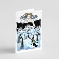 Snowboard Dreams Greeting Card - Ketsol