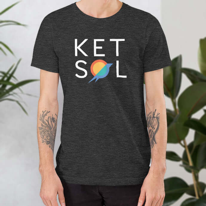 Ketsol Logo T-shirt | Dark Grey - Ketsol